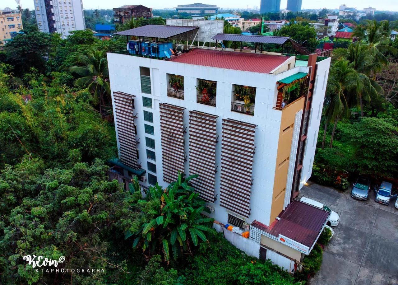 Green Paradise Hotel Yangón Exterior foto
